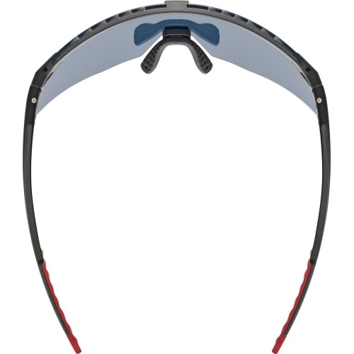 Okulary Uvex Pace Stage black matt / mirror red