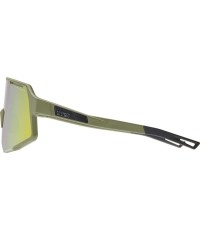 Okulary Uvex sequenze CV olive matt / mirror yellow