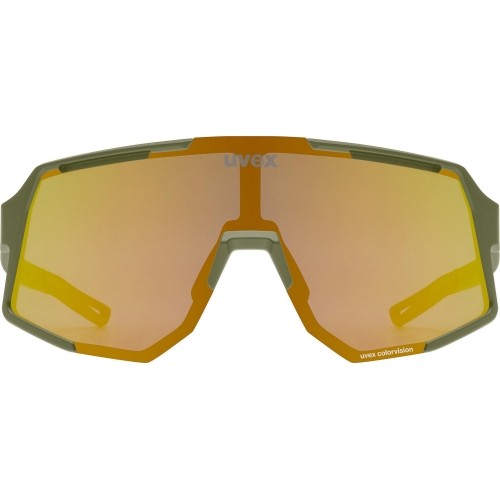 Okulary Uvex sequenze CV olive matt / mirror yellow