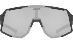 Okulary Uvex Sequenze Black Matt / Mirror Silver