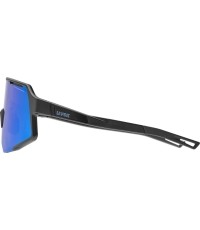 Okulary Uvex Sequenze black matt / mirror blue