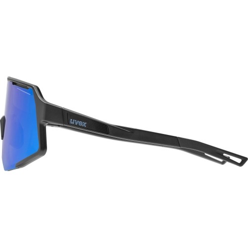 Okulary Uvex Sequenze black matt / mirror blue