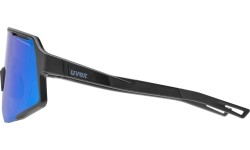 Okulary Uvex Sequenze black matt / mirror blue