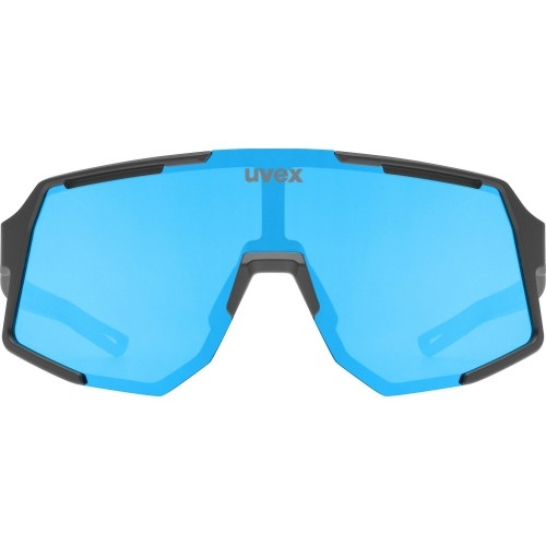 Okulary Uvex Sequenze black matt / mirror blue