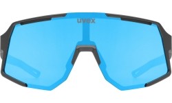 Okulary Uvex Sequenze black matt / mirror blue