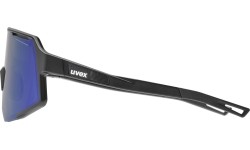 Okulary Uvex sequenze black matt / mirror green