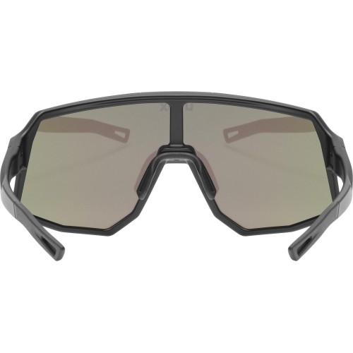 Okulary Uvex sequenze black matt / mirror green
