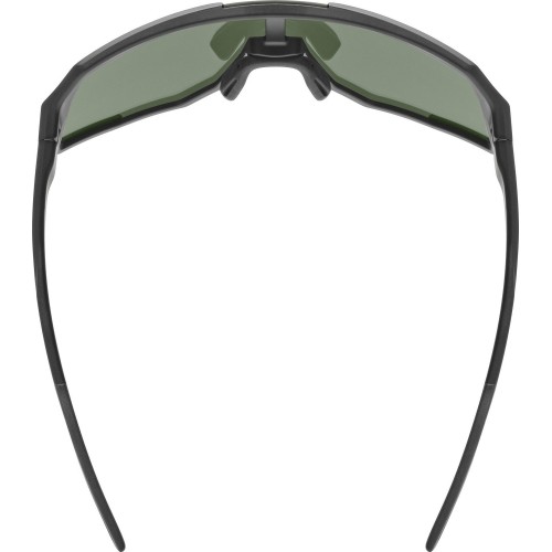 Okulary Uvex sequenze black matt / mirror green