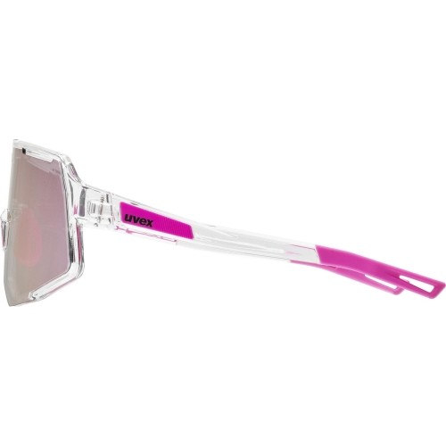 Okulary Uvex Sequenze, clear / mirror pink