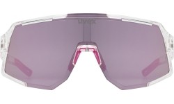 Okulary Uvex Sequenze, clear / mirror pink