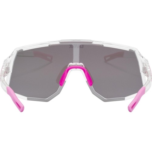 Okulary Uvex Sequenze, clear / mirror pink