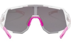 Okulary Uvex Sequenze, clear / mirror pink
