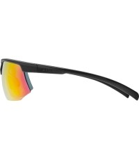 Okulary Uvex aerios black matt / mirror red