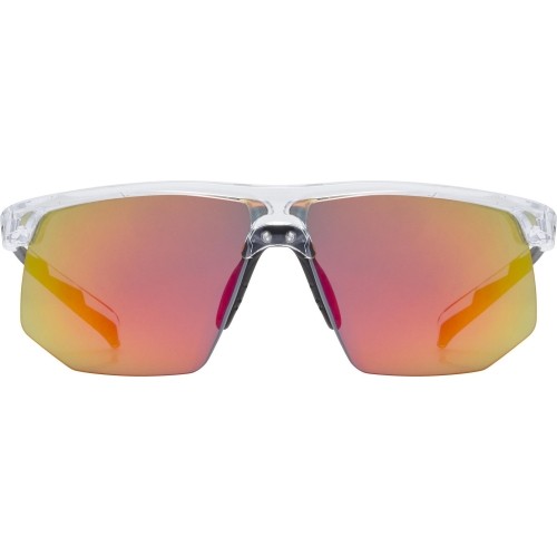 Okulary Uvex aerios clear / mirror red