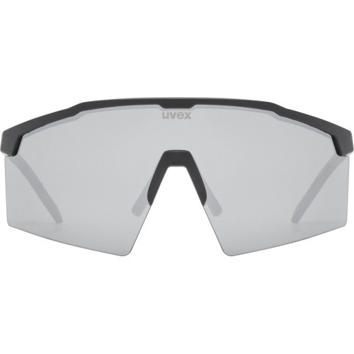 Okulary Uvex Flowline, black matt / mirror silver