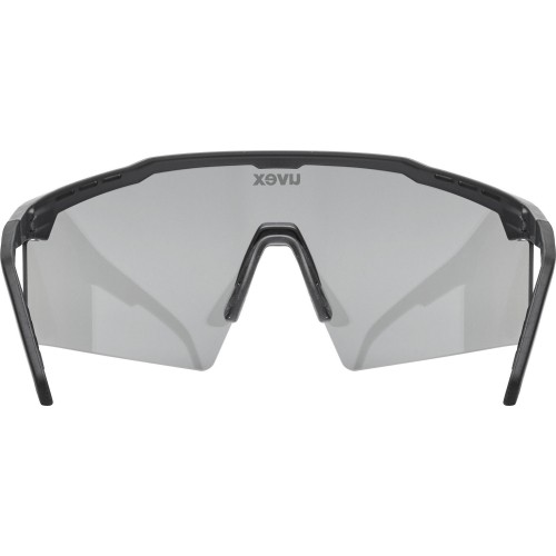 Okulary Uvex Flowline, black matt / mirror silver