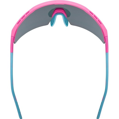Okulary Uvex Flowline pink matt / mirror blue