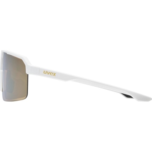 Okulary Uvex Ramp white matt / mirror gold