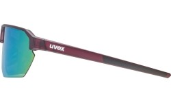 Okulary Uvex Vectiv Set Cranberry Trans. Matt / Mirror Rose