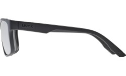 Okulary Uvex Poise black matt / mirror silver