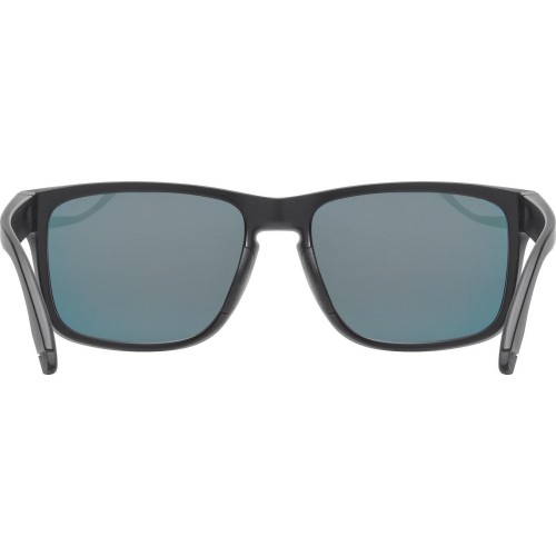Okulary Uvex Poise black matt / mirror red