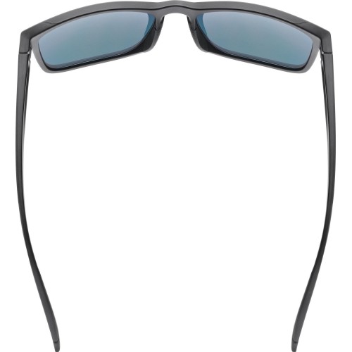 Okulary Uvex Poise black matt / mirror red
