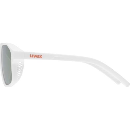 Okulary Uvex cosmic white matt / mirror red