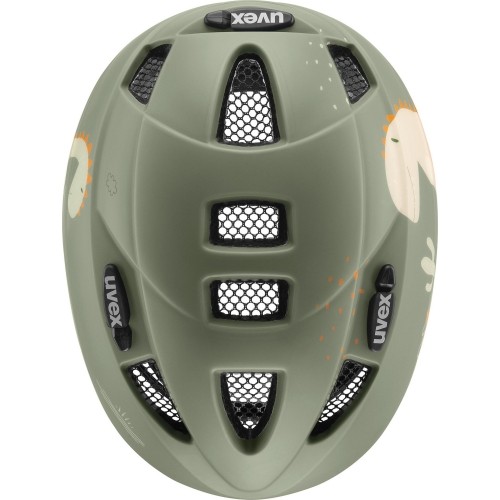 Kask Uvex Kid 2 CC, sage green dino matt