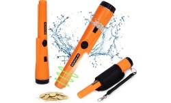 Wykrywacz metali Pinpointer, ręczny, wodoodporny, z latarką LED