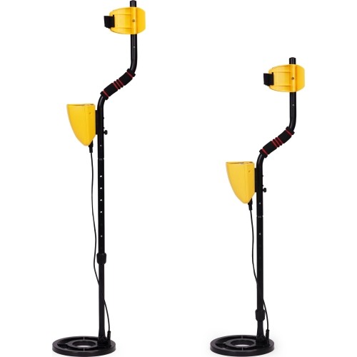 Wykrywacz metali 3 tryby do poszukiwań złota, srebra, monet, pinpoint, LCD