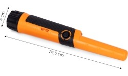Wykrywacz metali Pinpointer detektor ręczny wodoszczelny z latarką LED