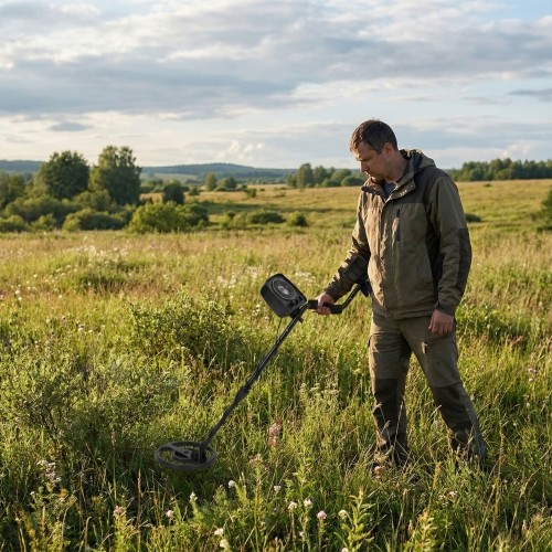 Wykrywacz metali 2 tryby do poszukiwań złota, srebra i monet