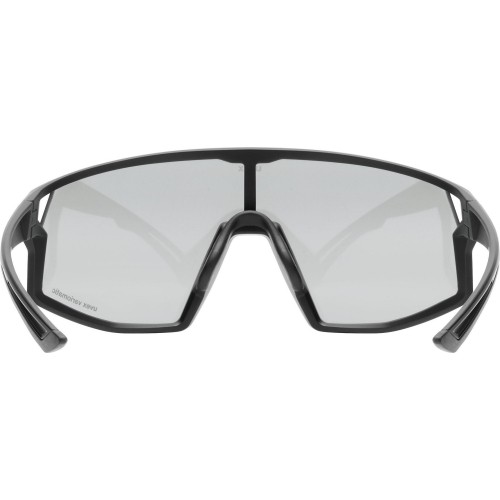 Okulary Uvex Sportstyle V, black matt / litemirror silver