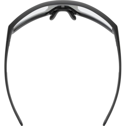 Okulary Uvex Sportstyle V, black matt / litemirror silver
