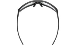 Okulary Uvex Sportstyle V, black matt / litemirror silver