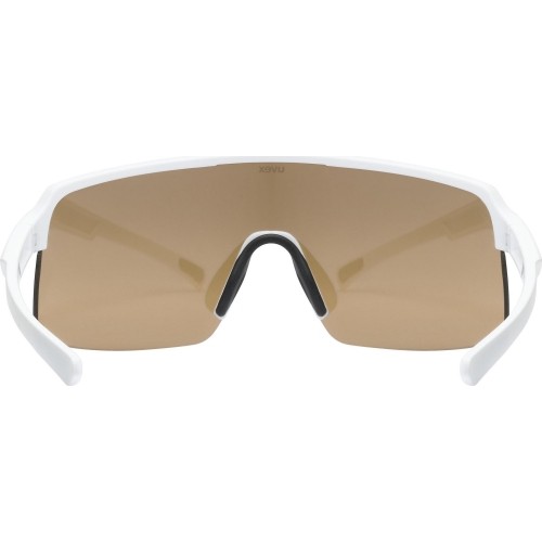Okulary Uvex white matt / mirror gold