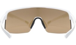 Okulary Uvex white matt / mirror gold