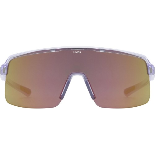 Okulary Uvex Dyrt clear purple / mirror red
