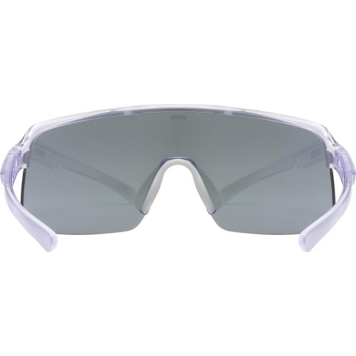 Okulary Uvex Dyrt clear purple / mirror red