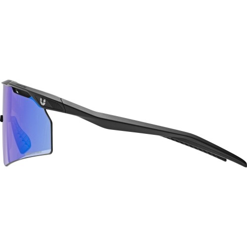 Okulary Uvex Ultimate Pace Ultra CV, czarne matowe / lustrzane niebieskie
