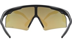 Okulary Uvex Ultimate Pace Ultra CV, czarne matowe / lustrzane niebieskie