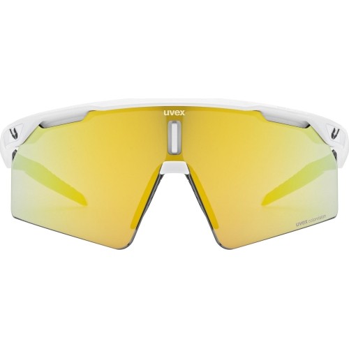 Okulary Uvex Ultimate Pace Ultra CV White Matt / Mirror Yellow