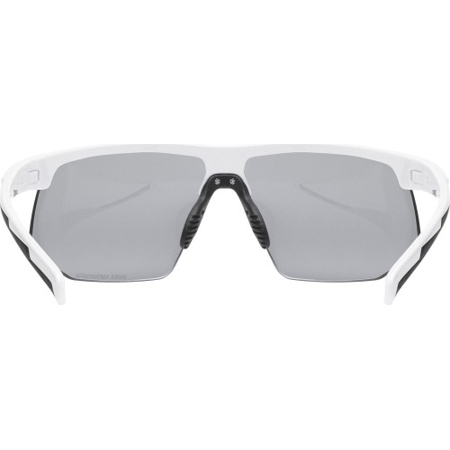 Okulary Uvex Aerios S V, biały mat / smoke