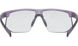 Okulary Uvex Aerios S V, purple matt trans / smoke