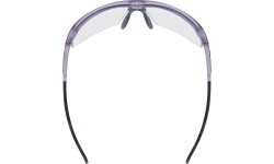 Okulary Uvex Aerios S V, purple matt trans / smoke