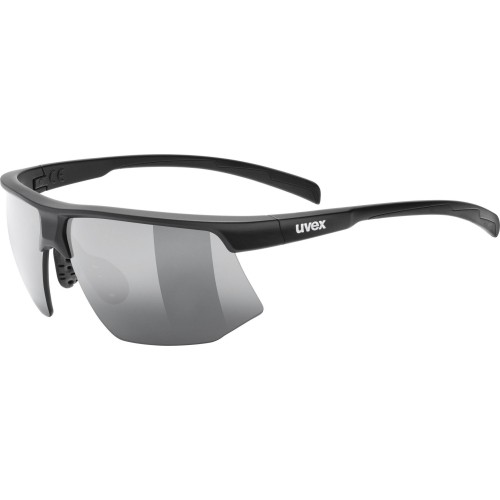 Okulary Uvex Aerios S, black matt / smoke