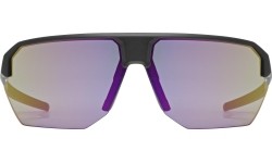 Okulary Uvex Vectiv, black matt / mirror pink