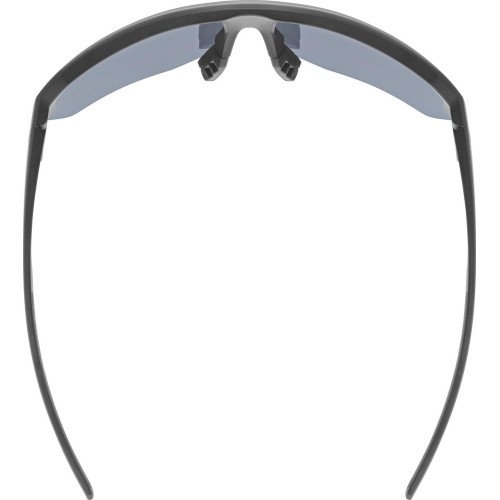 Okulary Uvex Vectiv black matt / mirror blue
