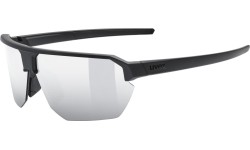 Okulary Uvex Vectiv, black matt / mirror silver