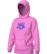 Bluza z kapturem Arena Logo, kolor orchidea, 3XL - 900